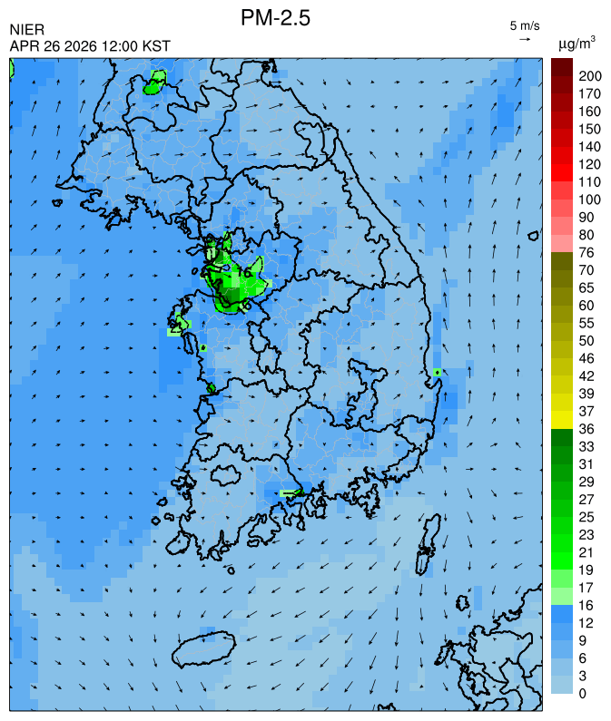 12:00 KST PM-2.5예측모델