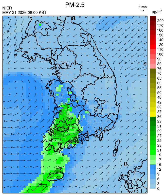 06:00 KST PM-2.5 예측모델