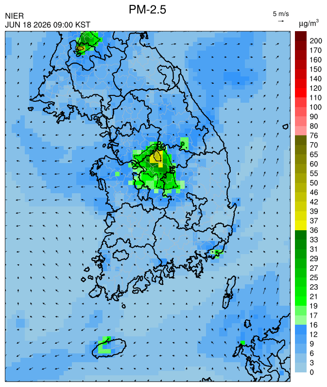 09:00 KST PM-2.5 예측모델