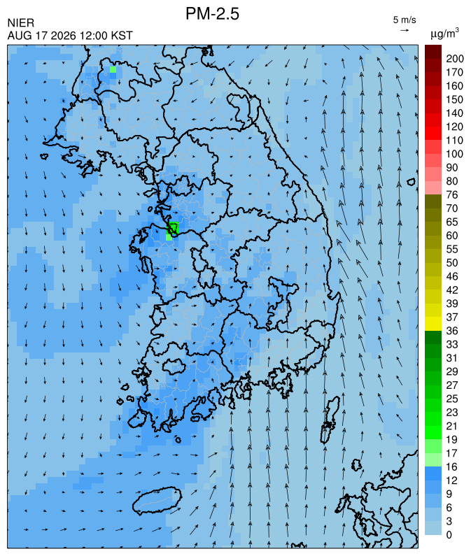 12:00 KST PM-2.5예측모델