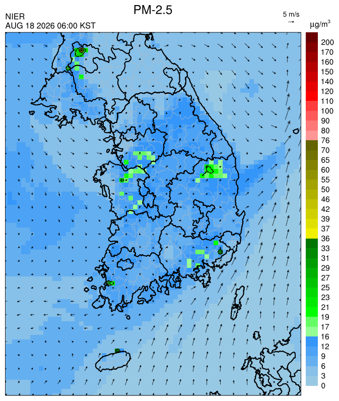06:00 KST PM-2.5 예측모델