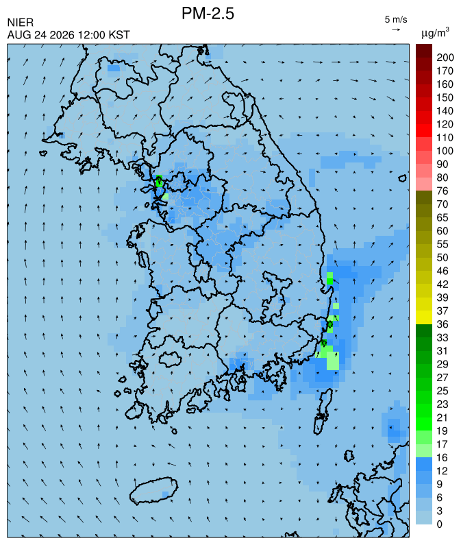 12:00 KST PM-2.5 예측모델