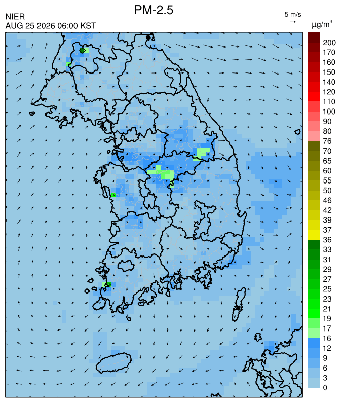 06:00 KST PM-2.5 예측모델
