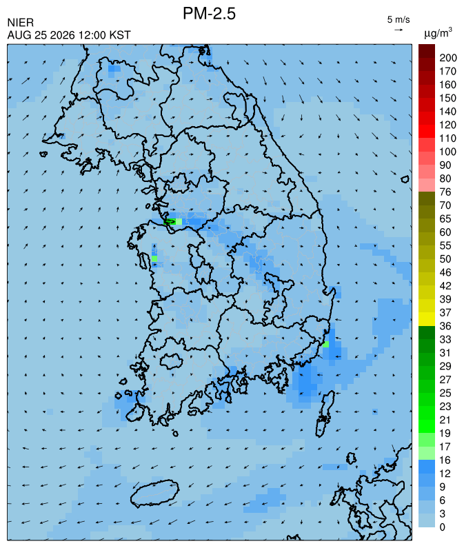 12:00 KST PM-2.5 예측모델