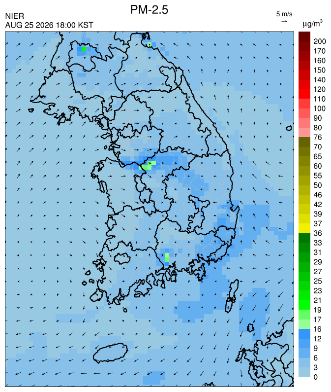 18:00 KST PM-2.5 예측모델