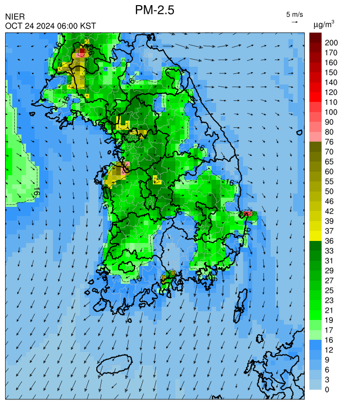 06:00 KST PM-2.5예측모델