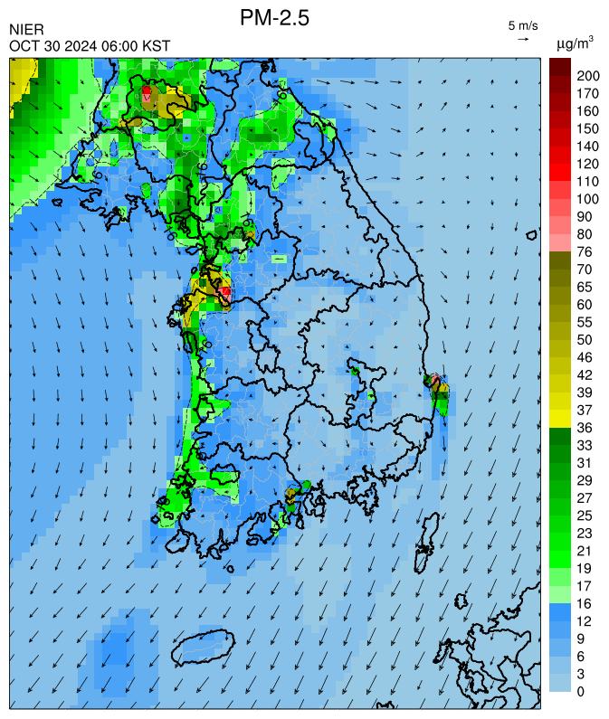 06:00 KST PM-2.5예측모델