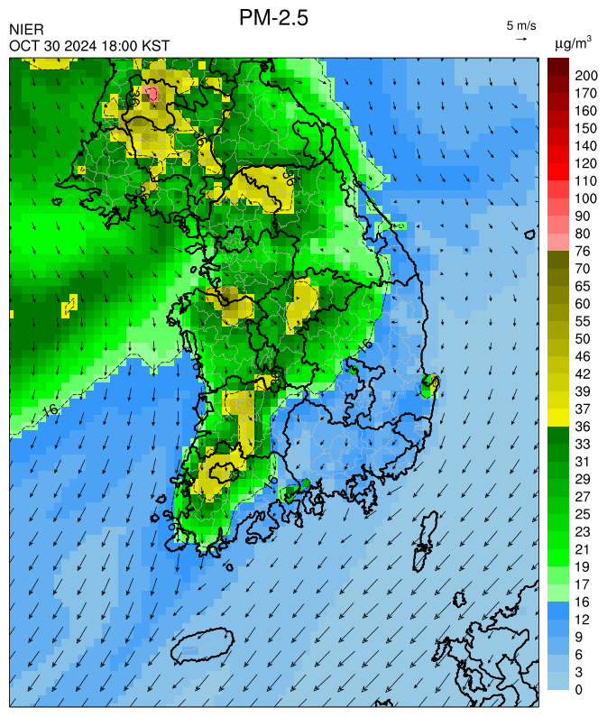 18:00 KST PM-2.5예측모델