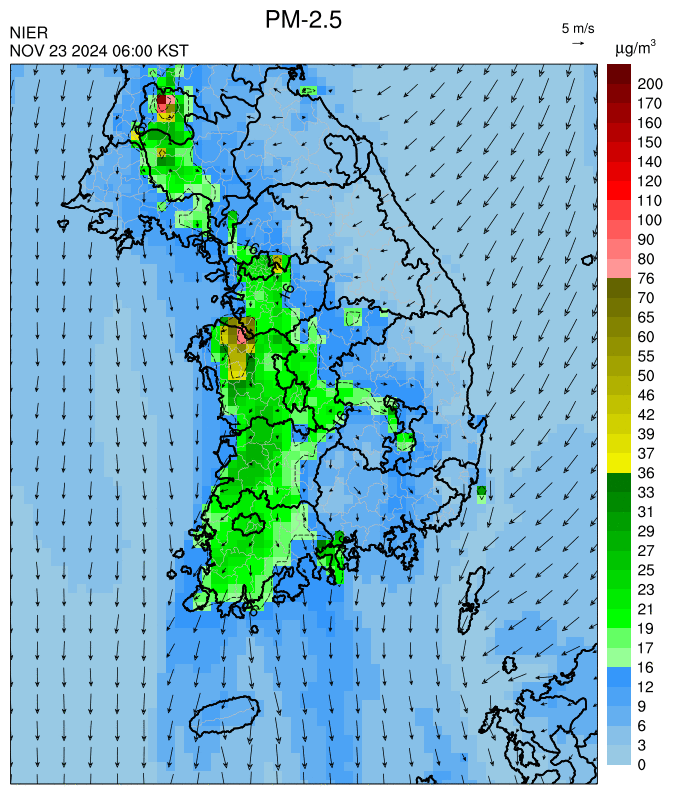 06:00 KST PM-2.5예측모델