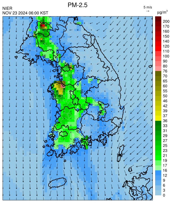 06:00 KST PM-2.5예측모델