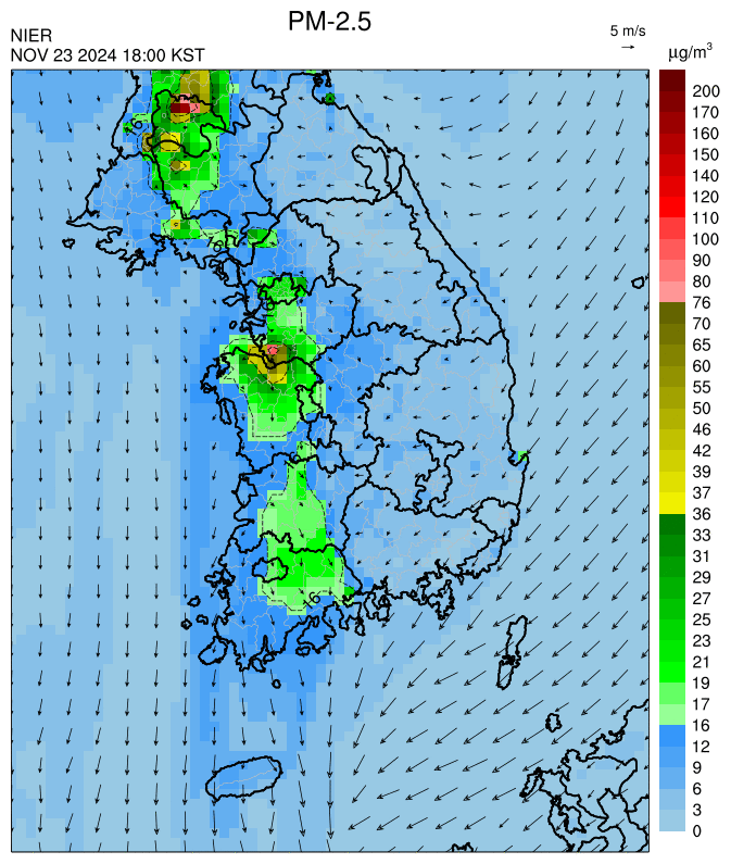 18:00 KST PM-2.5예측모델
